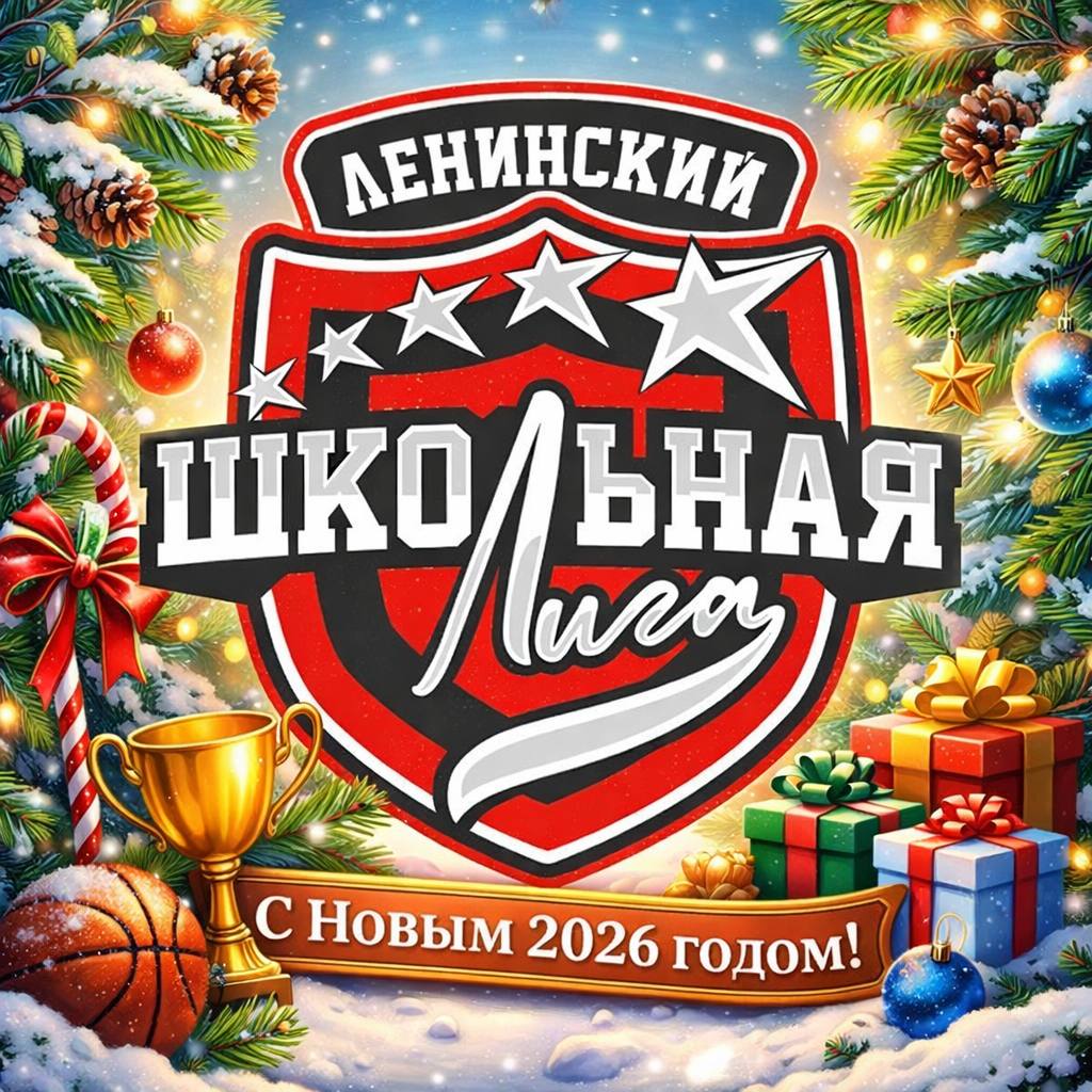 🎉🏆 С Новым 2026 годом, семья Единой Школьной Лиги! 🏆🎉